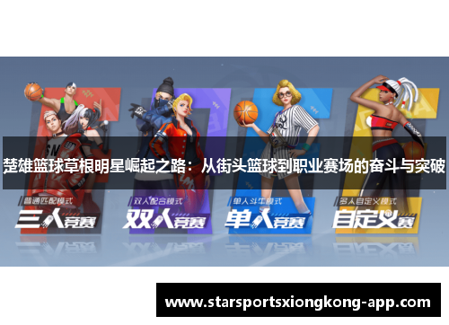 楚雄篮球草根明星崛起之路：从街头篮球到职业赛场的奋斗与突破